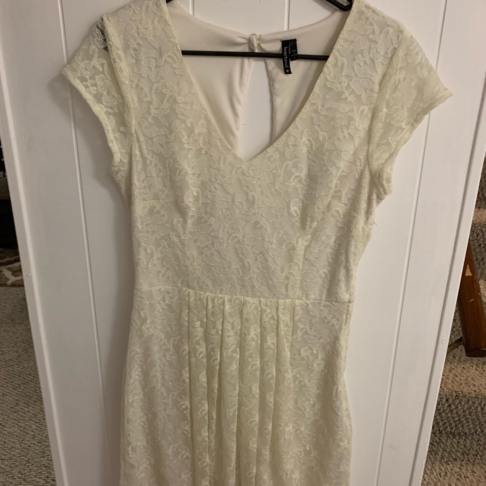 White/cream dress . Very nice